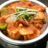 Kadhai Paneer - Entree · (Traditional dry preparation & has no curry) Diced Paneer and green peppers sautéed in Kadai...