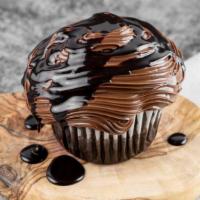 Peanut Butter Nutella Cupcake · Chocolate Cake - Nutella Frosting - Peanut Butter Filling - Chocolate