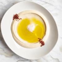 Hummus · chickpea purée / tahini / lemon / olive oil