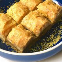 Mixed Baklava · home made the traditional way: pistachio / cashew