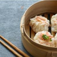 Shrimp Shumai (6 Pieces) · Traditional steamed shrimp dumpling. Shumai is a chinese import that’s a popular dish in cas...