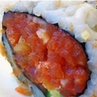 Spicy Tuna Avocado · Spicy tuna, avocado, spicy mayo.