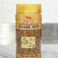 Roasted White Sesame Seeds (3.5Oz) · Organic white sesame seeds slightly toasted to a nutty perfection