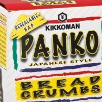 Kikkoman Panko Bread Crumbs (8 Oz) · Kikkoman® panko is made fresh from specially baked, crust-less bread. With an oblong shape, ...