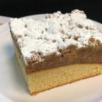 Homemade Famous Crumb Cake Slice · Homemade, It makes all the difference! Enjoy a generous slice of our famous Crumb Cake. By f...