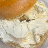 Bagel With Cream Cheese · Bread Choice Defaults To PLAIN BAGEL If We Are Out Of Your Selection