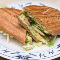 London Grilled Chicken · Avocado, greens and swiss.