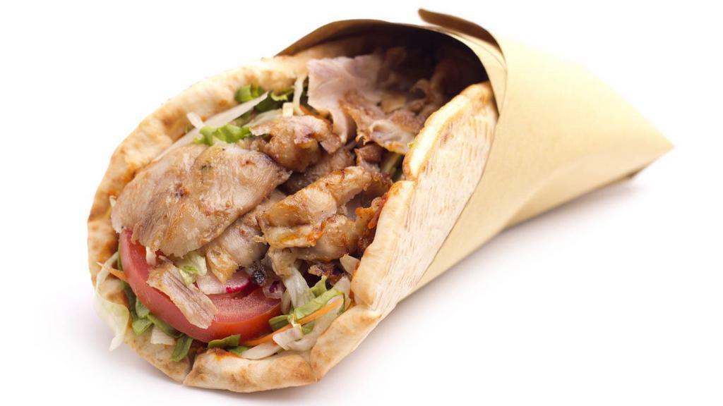 Chicken And Falafel Gyro · 
