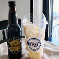 Ice Cream & Soda Float · The Best of Both Worlds when your favorite soda Flavor is poured over your Favorite Mickey's...