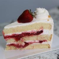 Strawberry Shortcake · Our strawberry shortcake cake is an easy twist on the classic dessert with layers of moist v...