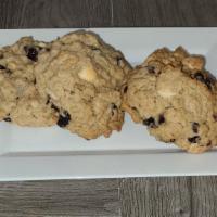 White Chocolate Cranberry Oatmeal Cookie · 