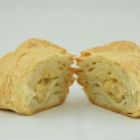 Cod Fish Pattie · 1 Haitian style puff pastrie filled with Delicious Cod Fish