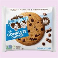 Lenny & Larry'S Complete Cookie - Chocolate Chip - 4 Oz · Vegan (Plant Based), Kosher, No Added Sugar, High Protein. Satisfyingly firm and chewy, our ...