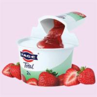 Total Greek Yogurt - 2% Strawberries Yogurt - 5.3 Oz · Kosher, Gluten Free, Non-GMO, High Protein. Perfectly ripe strawberries paired with FAGE Tot...