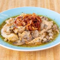 Chicken Bolognese · Breast of chicken sauteed with mushrooms, prosciutto, and marsala wine. Served with pasta or...