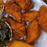 Fried Chicken Wings With 2 Sides (5 Pcs) · 5 pcs