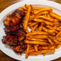 Bbq Chicken With Fries (6 Pcs) · 