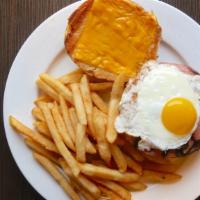 The Mustang Burger · With taylor ham, egg, and cheese. 8 oz of USDA beef options.