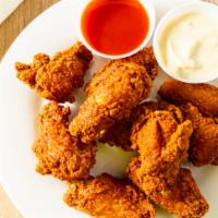 Buffalo Wings · Served dry, mild, or hot.