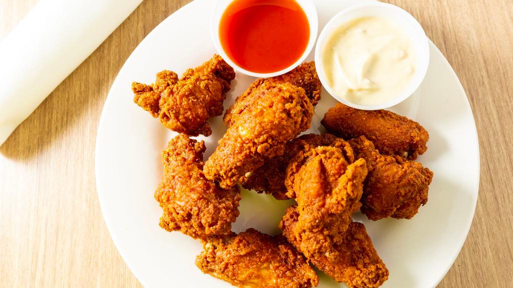 Buffalo Wings · Served dry, mild, or hot.