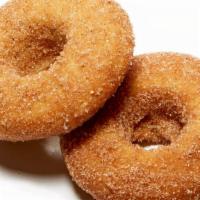 Gf Cinnamon Sugar Donut · Organic evaporated cane sugar, brown rice flour, butter, eggs, non-gmo canola oil, tapioca s...
