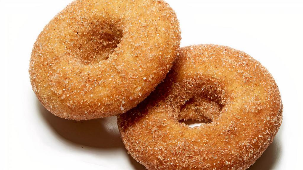 Gf Cinnamon Sugar Donut · Organic evaporated cane sugar, brown rice flour, butter, eggs, non-gmo canola oil, tapioca starch, rice milk, garbanzo bean flour, vanilla extract, cinnamon, baking powder, xanthan gum, baking soda, salt Contains: eggs, dairy.

Don't worry, we won't make you go without a treat!. We promise we will only send you a back bakery item if we are out of the one you ordered.