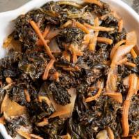 Saucy Greens · Our signature seasonal braised greens
