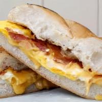 Two Eggs, Choice Of Meat & Cheese · Choice of meat.