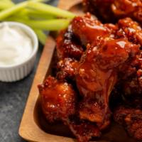 Mango Habanero Wings · Award Winning Mango Habanero Wings.