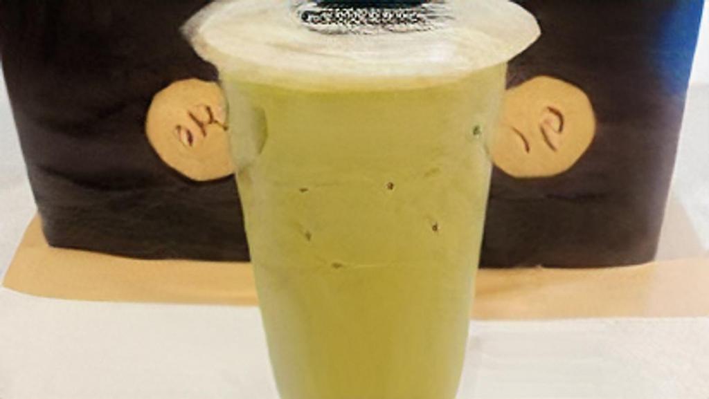 Iced Green Tea Latte (Macha) (24 Oz) · 