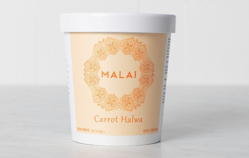 Carrot Halwa  · Our carrot halwa ice cream has all the best components from the traditional Indian dessert - sweet, creamy, full of warm spice, and a complex finish of both sweetness and earthiness from the carrots.