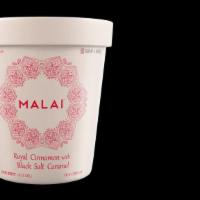 Royal Cinnamon With Black Salt Caramel  (Vegan) · Vegan and dairy-free. A rich piquant cinnamon ice cream with a buttery caramel finish. Conta...