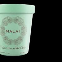 Tulsi Chocolate Chip  · This is the Malai version of the classic mint chocolate chip! Tulsi is a mix between mint an...