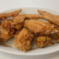 4 Fried Chicken Wings · 