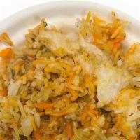 Vegetable Biryani · Vegetable biryani rice.