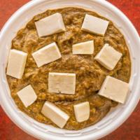 Saag Paneer · Spices cooked with Indian cheese.