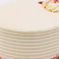 Red Velvet Cake - 6 Inch · red velvet cake made the old-fashioned way — with a touch of cocoa - serves 6 to 10