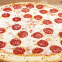 Pepperoni Pizza · Most popular. Comes with the pepperoni only.