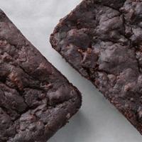 Zucchini Brownie (Gf) · Gluten-free chocolate zucchini brownies. Baked fresh in-house daily. . *contains peanut butter