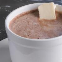 Chocolate Caliente De Casa · Homemade hot chocolate