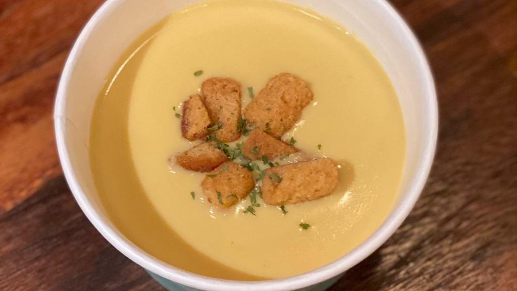 Sweet Corn Soup · House made creamy corn chowder 8oz