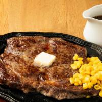 Ribeye Steak · Ribeye steak with corn, butter and house made Maui onion steak sauce.
Choose the size from 8...
