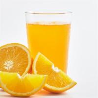 Orange Juice (16 Oz) · Freshly squeezed orange juice.