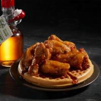 Waffle And 6 Wings · 