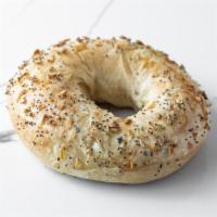 Cheese Onion Bagel · 