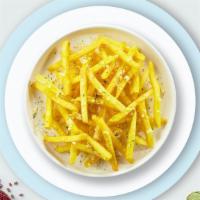 Star Of The Season Fries · Idaho potato fries cooked until golden brown and garnished with seasoning.