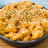Mac & Cheese  · elbow pasta, 5 cheese. oven-baked with parmesan crust