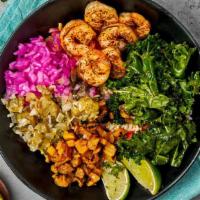 Salt & Pepper Shrimp Bowl · Create your S&P Shrimp bowl with simply seasoned shrimp, your choice of Tributo toppings and...