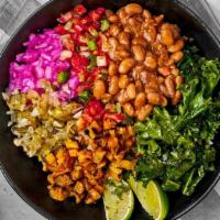 Pozole Bean Bowl · Our house-made pozole beans have 100% flavor and 0% added oil. Create your Pozole Bean bowl ...