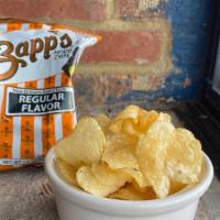 Zapp’S Potato Chips · (Contains Peanut Oil) (GF, V)